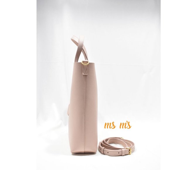 NWT SAINT LAURENT YSL Light pink Leather Tote - Picture 2 of 8